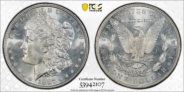 1887 $1 MS67