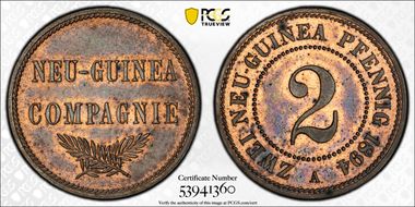 1894-A 2 Pfg KM-2 MS63RB