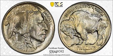 1913-S 5C Type 1 MS68