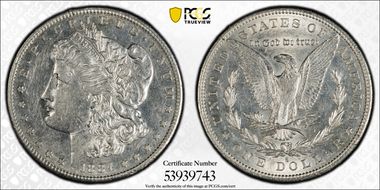1884-S $1 AU53