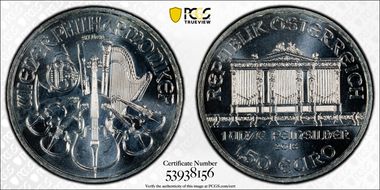2015 € 1.50 Vienna Philharmonic MS65
