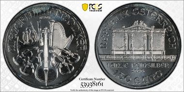 2020 € 1.50 Vienna Philharmonic MS66