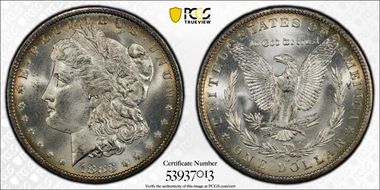 1883-O $1 MS66