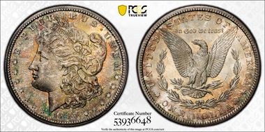 1887-S $1 MS66+