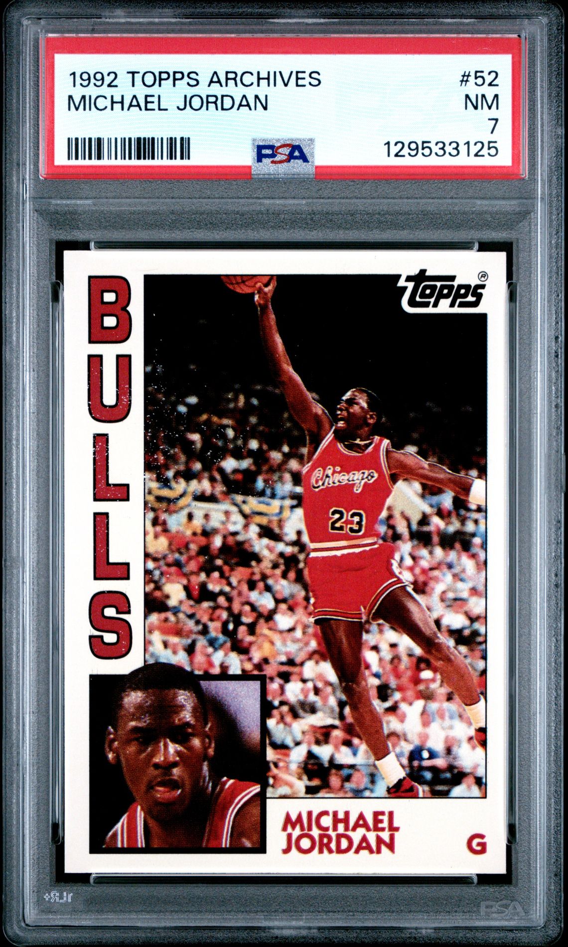 1992 Topps Archives Michael Jordan #52 Nm 7 front