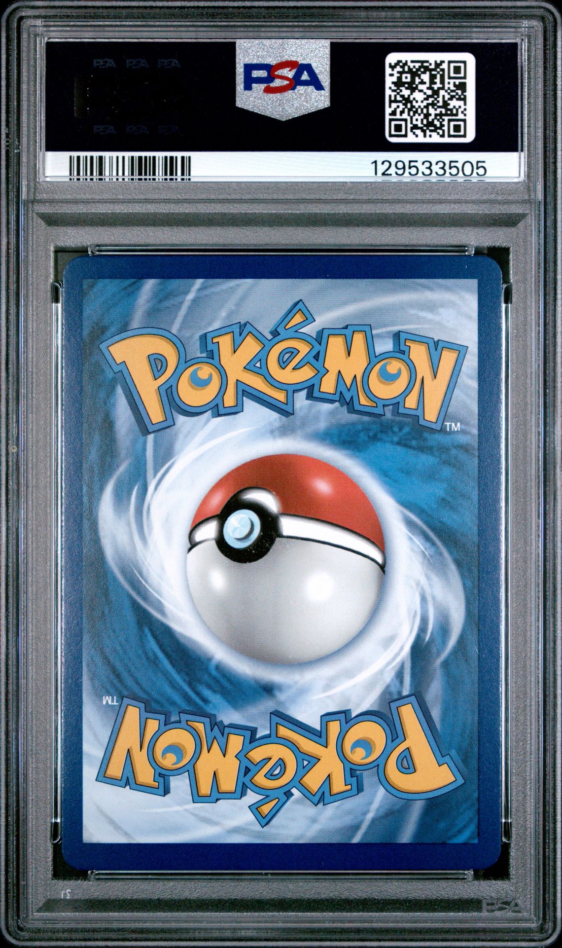 2021 Pokemon Sword & Shield Fusion Strike Fa/Mew V #251 (Fusion Strike) Gem Mt 10 back