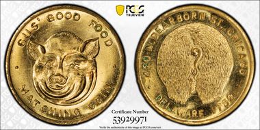 No Date AE Token TC-360044, Gus' Good Food MS64