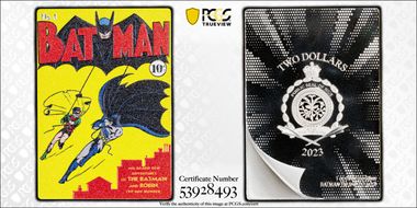 2023 $2 Batman #1 Colorized PR70DCAM