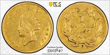 1855-C G$1 N1