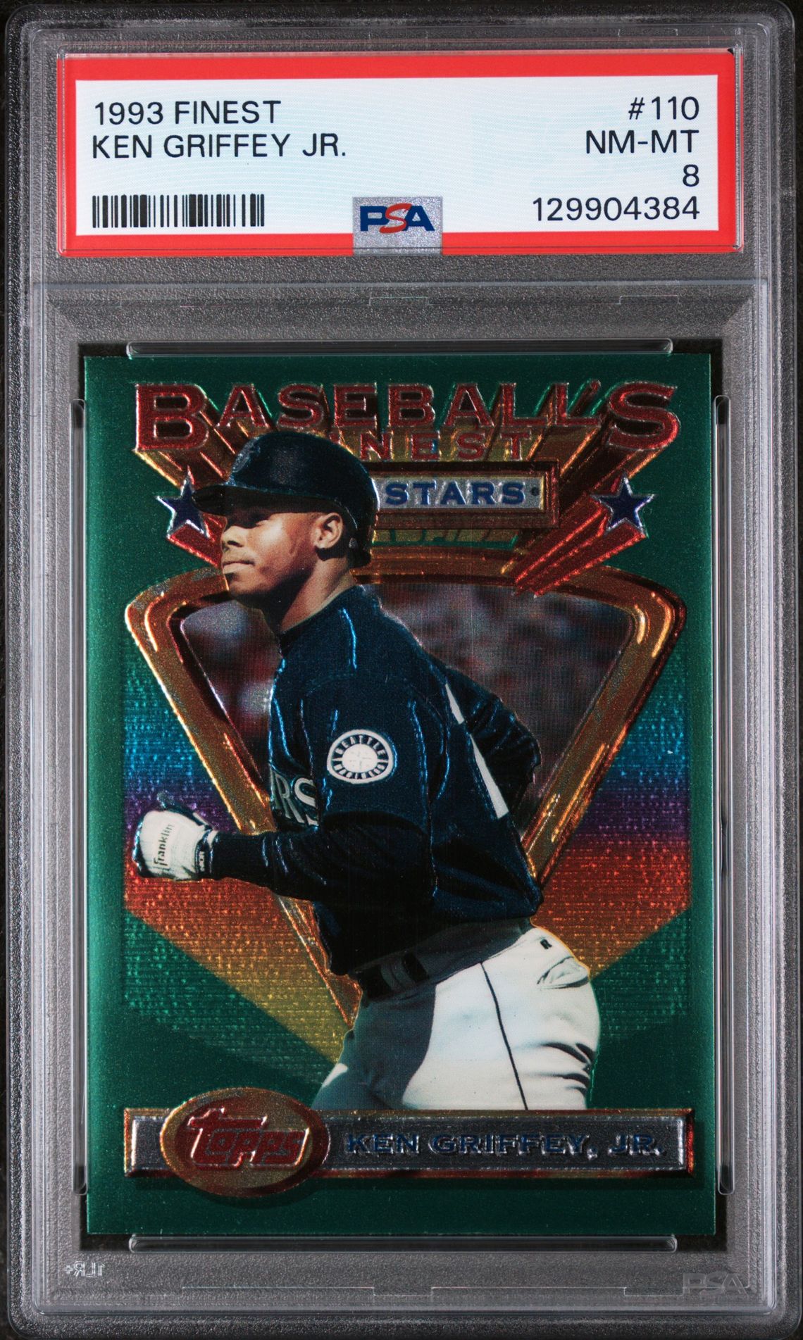 1993 Topps FINEST #110 Ken Griffey Jr. front