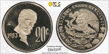 1983-Mo 20C KM-442 PR69DCAM