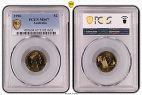 1996 $2 MS67