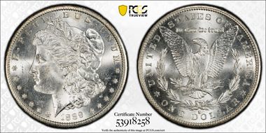 1889-S $1 MS65