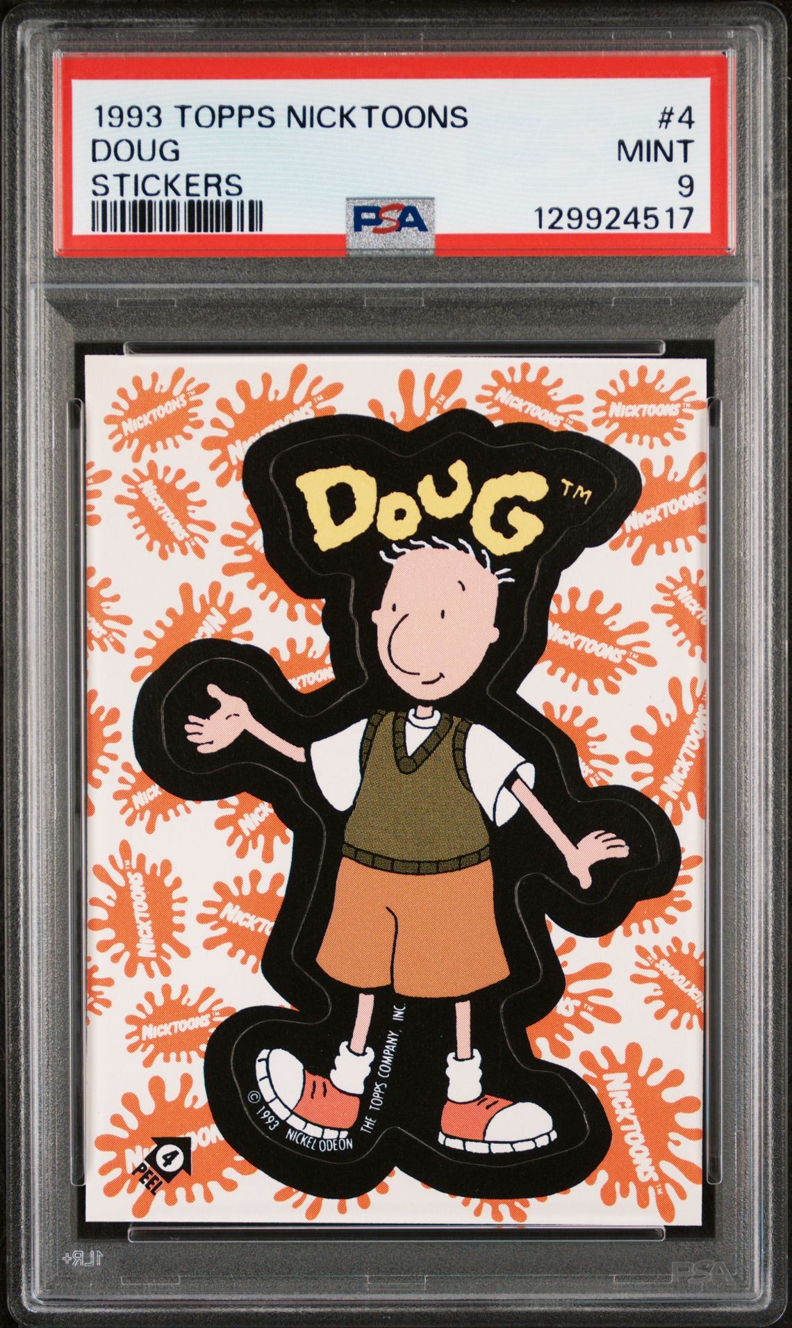 1993 Topps #4 Doug front