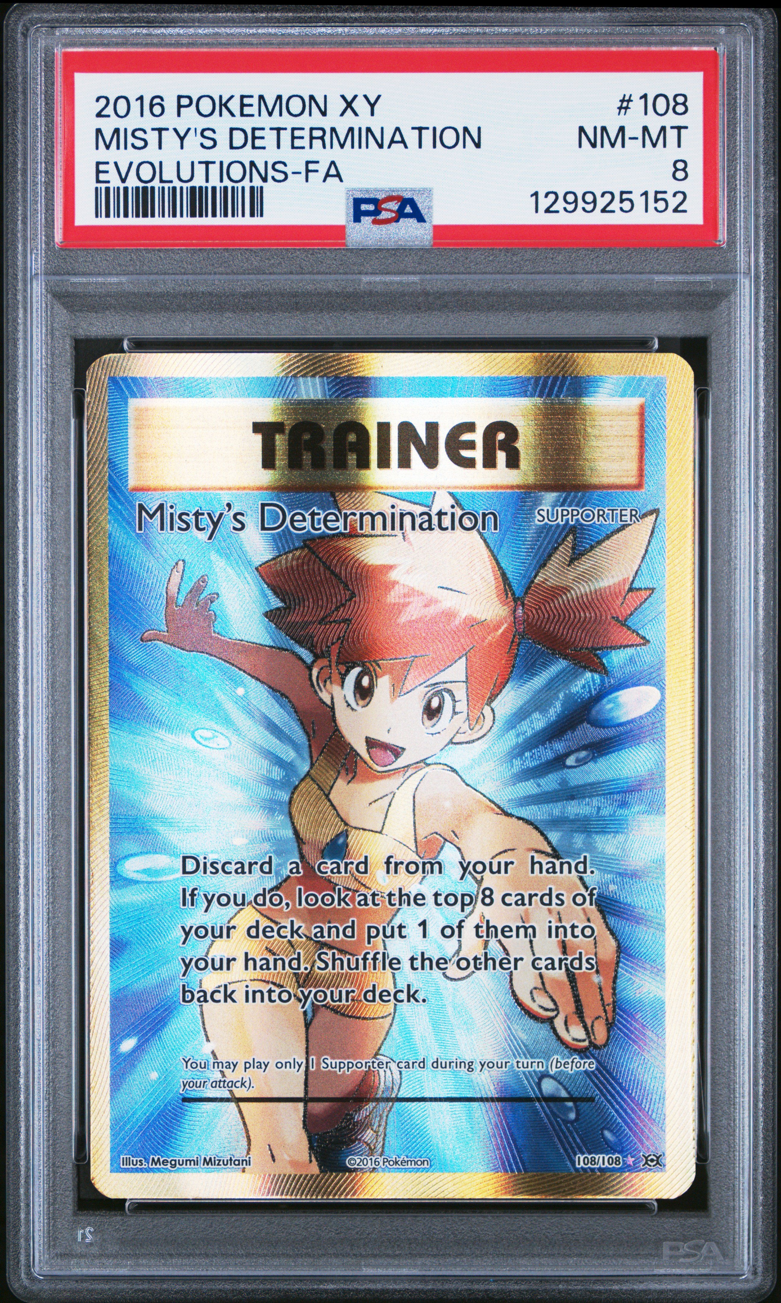 Misty's Determination
