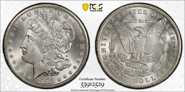 1881-CC $1 MS65+
