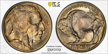 1916 5C MS65