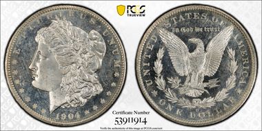 1904-O $1 MS65DMPL