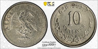 1899-Go R 10C AU53