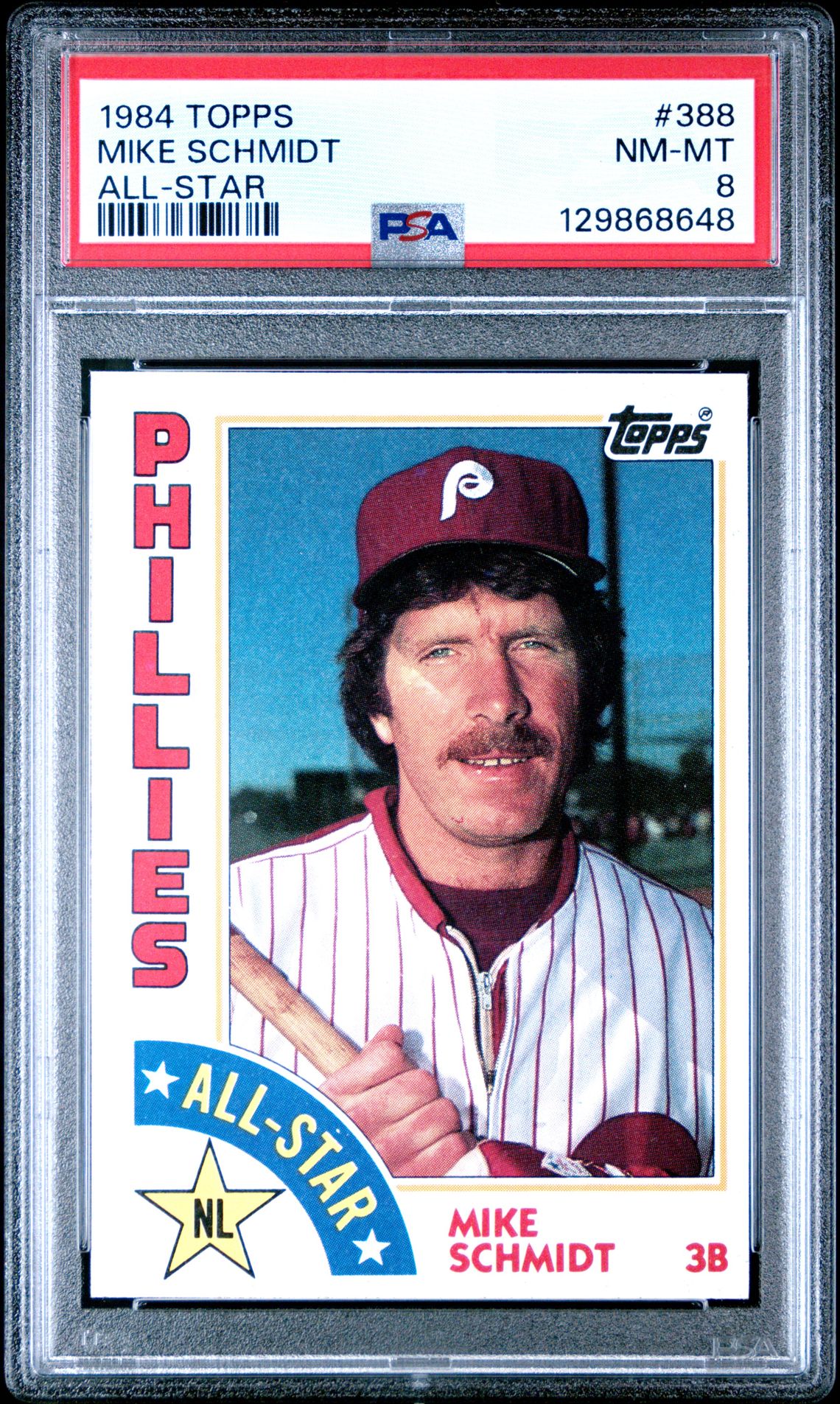 1984 Topps TOPPS ALL-STAR #388 Mike Schmidt front