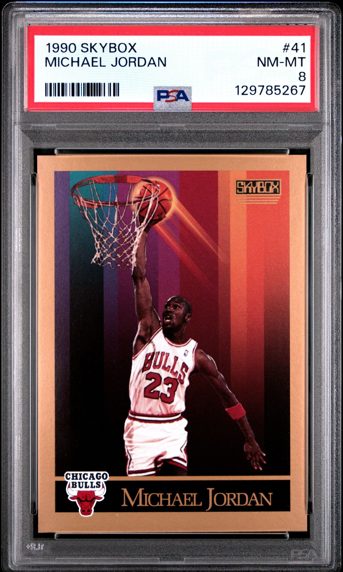 1990 SkyBox SKYBOX #41 Michael Jordan front