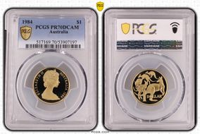 1984 $1 PR70DCAM