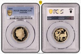 2015 $1 PR69DCAM