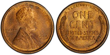 1909 1C Lincoln MS65RB