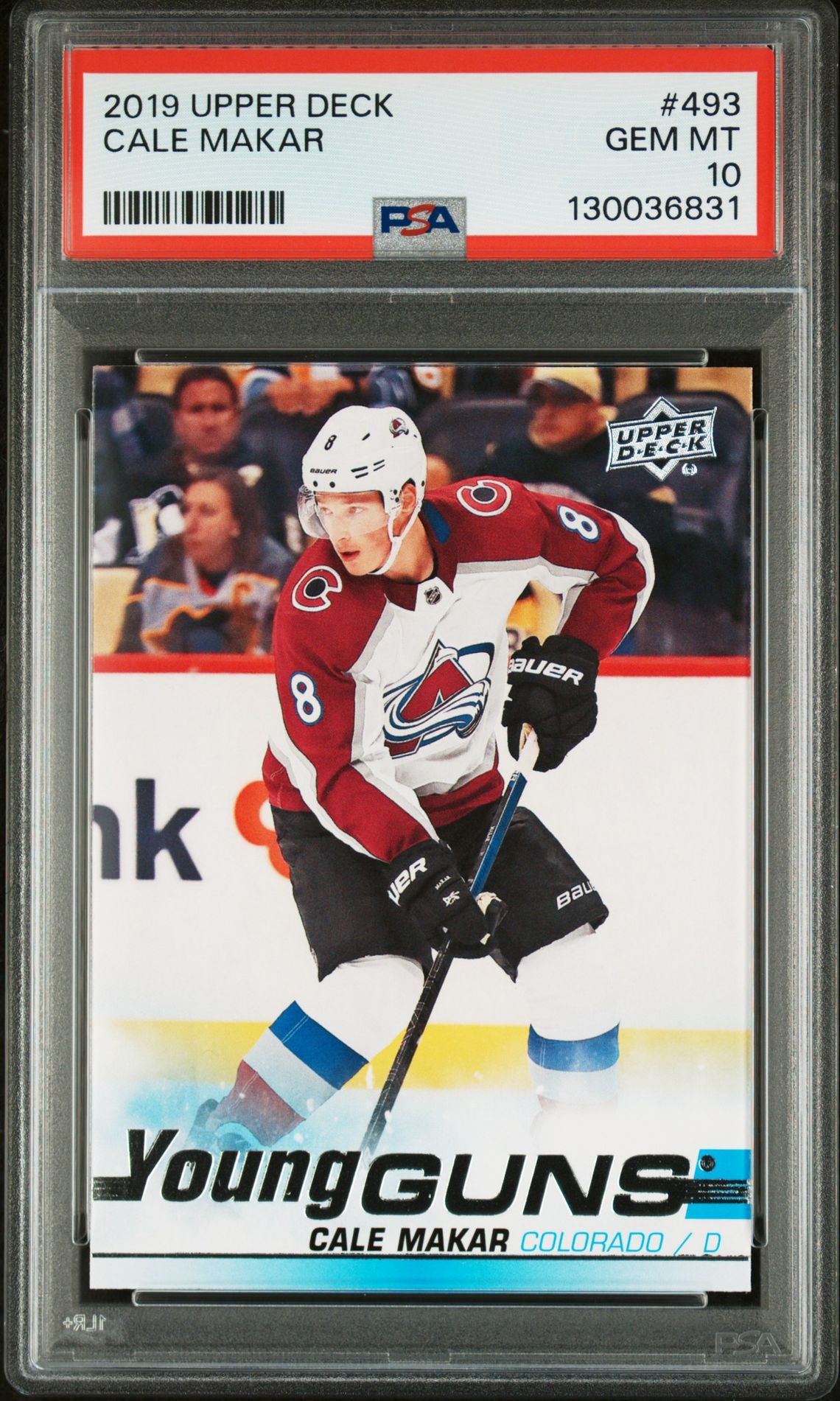 2019 Upper Deck UPPER DECK #493 Cale Makar front