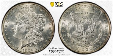 1904-S $1 MS62