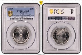 2017 20C Distinguished Service Cross MS64