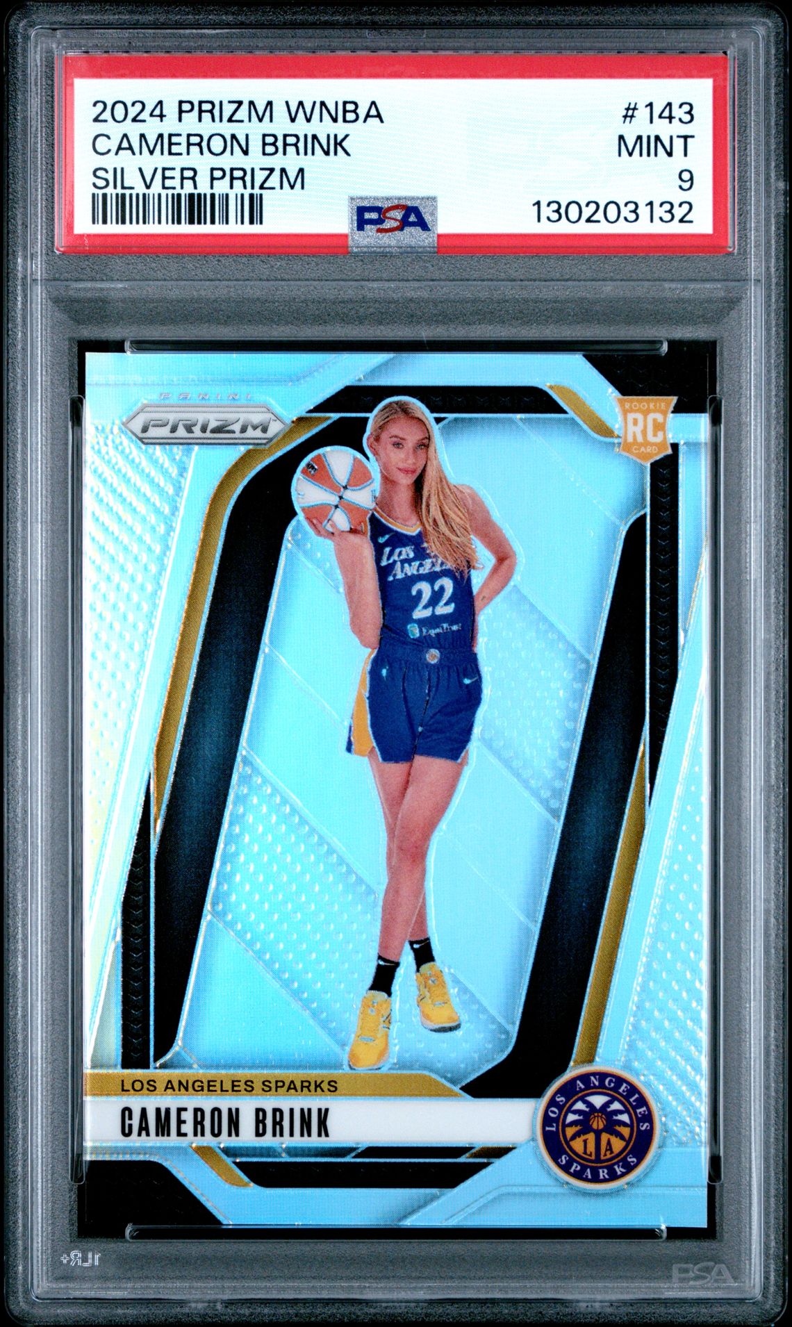2024 Panini Prizm Wnba Cameron Brink #143 (Silver Prizm) Mint 9 front