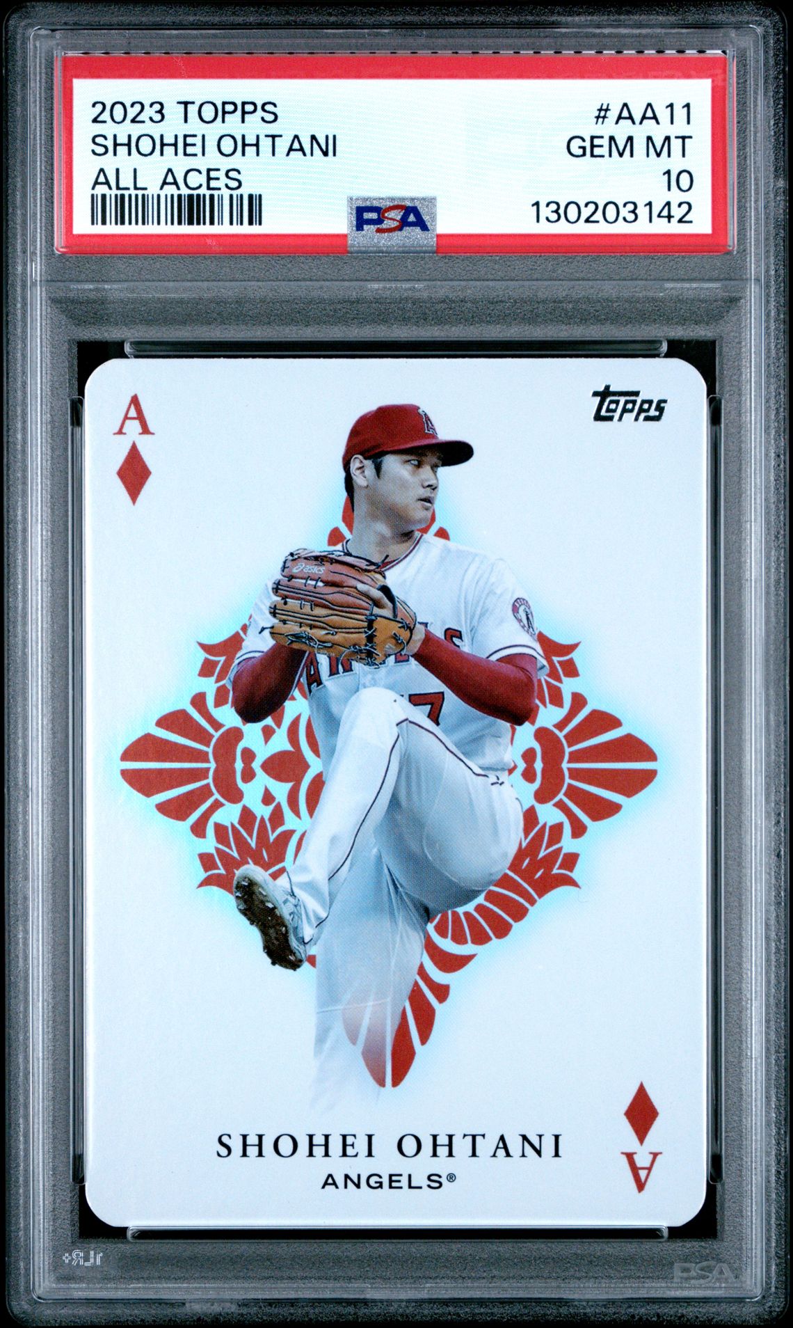 2023 Topps All Aces Shohei Ohtani #Aa11 (All Aces) Gem Mt 10 front