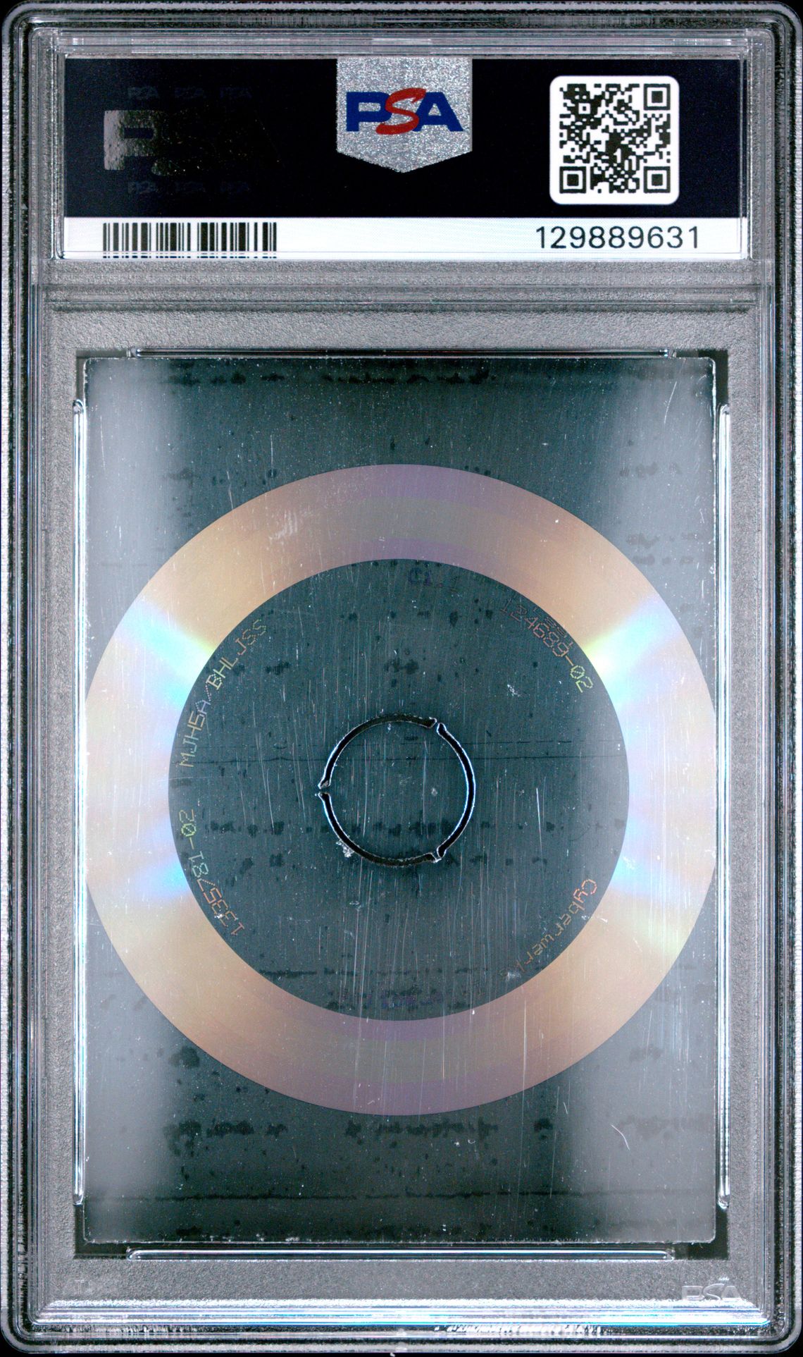 1997 Upper Deck Michael Jordan (Powerdeck Black Audio) Mint 9 back