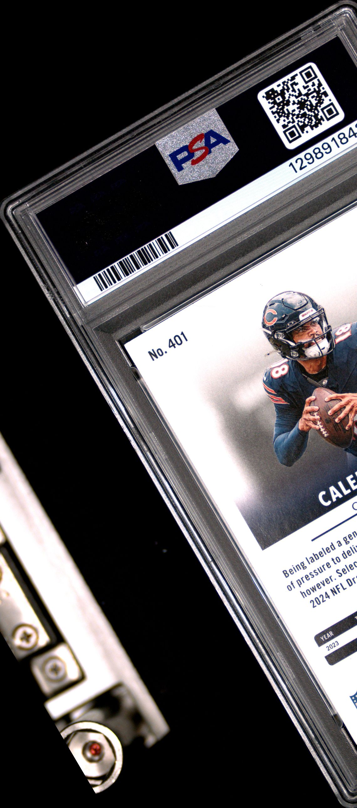 2024 Panini Prestige Caleb Williams #401 Gem Mt 10 back