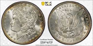 1900-O/CC $1 MS64