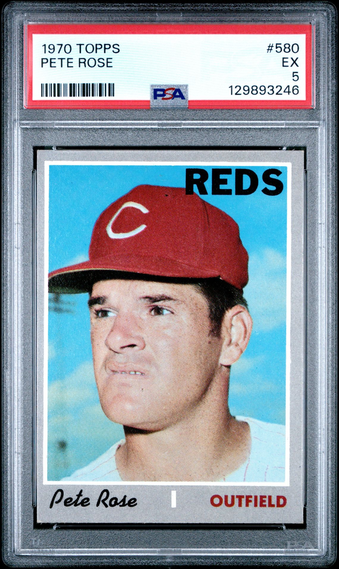 1970 Topps TOPPS #580 Pete Rose front