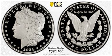 2025-S $1 Morgan Dollar First Strike PR70DCAM