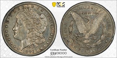 1880/79-CC $1 VAM 4, Rev. of '78 N1