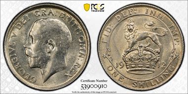 1912 Shil S-4013 AU58