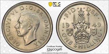 1949 Shil S-4109 Scottish Rev MS63