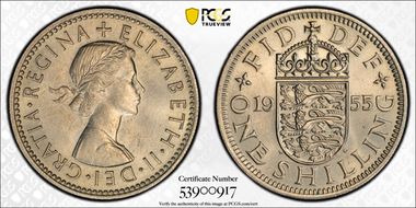 1955 Shil S-4147 English Rev MS63