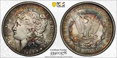 1889 $1 MS64
