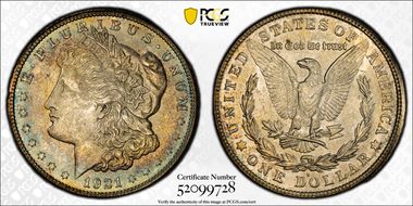 1921-S $1 MS65