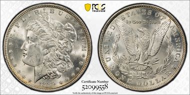 1889 $1 MS64