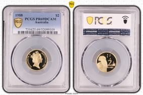 1988 $2 PR69DCAM
