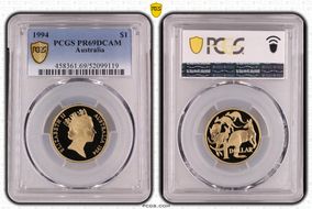 1994 $1 PR69DCAM