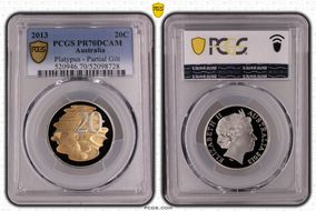 2013 20C Platypus - Partial Gilt PR70DCAM
