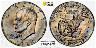 1974 $1 MS65