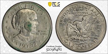 1979-P SBA$1 AU58